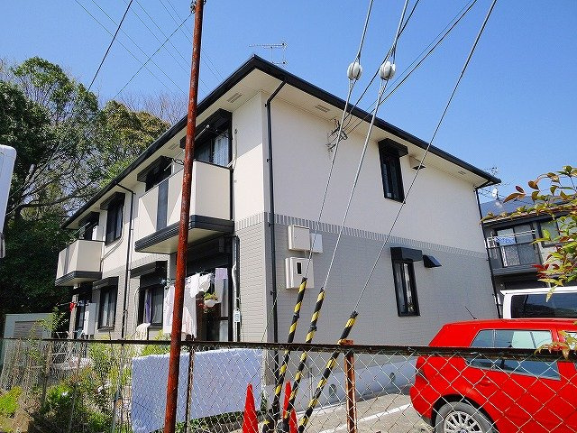 セジュール木津Aの外観|外はこのようになっています