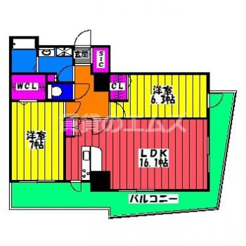 【間取り】 | アムシュトラーセ | アムシュトラーセの間取り