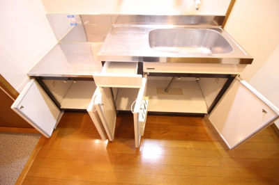【キッチン】 | ベルドミール末広Ⅱ番館 | キッチン下収納
