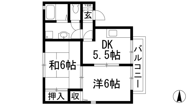 【間取り】 | 第3ハイツマツモト