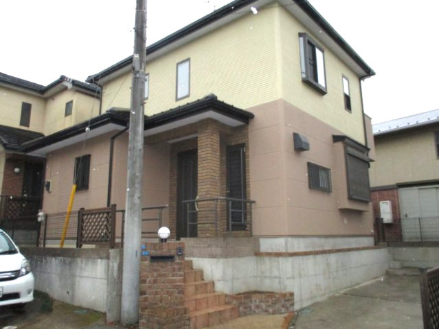 八千代市八千代台北１０丁目　中古戸建　３ＬＤＫ＋カースペース２台の外観|八千代市八千代台北１０丁目　中古戸建　３ＬＤＫ＋カースペース