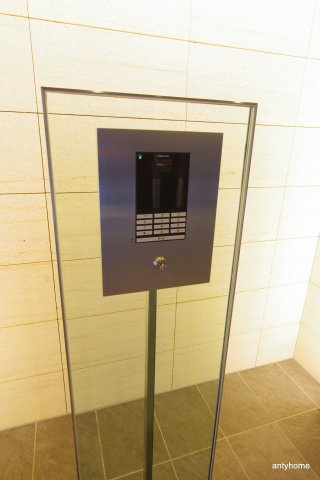 クレストコート靭公園　仲介手数料無料のセキュリティ