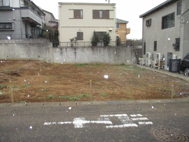 花見川区朝日ヶ丘４丁目　土地　全２区画　更地　建築条件なしの外観パース