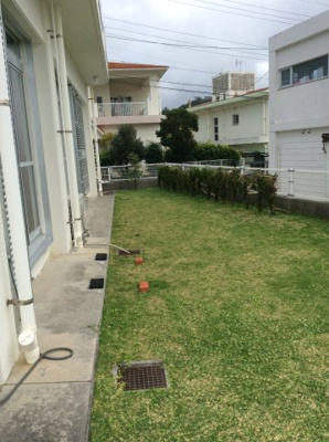 【庭】 | 渡橋名貸家