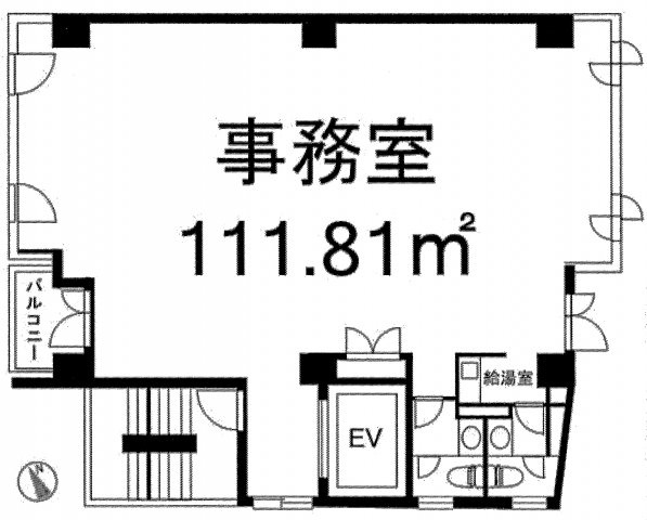 菱秀神楽坂ビルの間取り