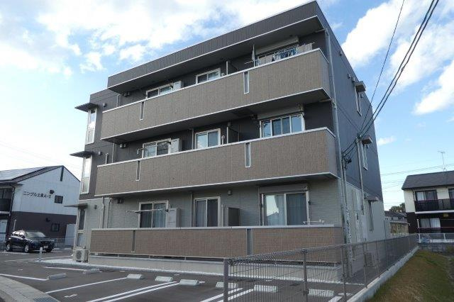 倉敷市老松町１丁目のアパートの外観