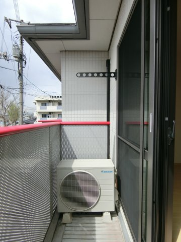 ギャバンのバルコニー