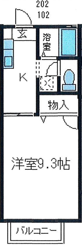 ギャバンの間取り