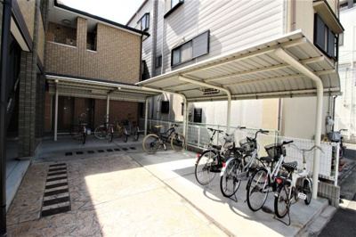 【その他共用部分】 | フジパレスヴィオレ | 屋根付き駐輪場