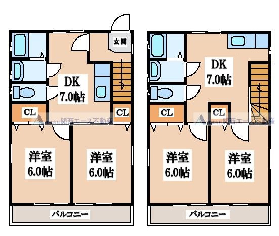 【間取り】 | ザハウスオブマダムジュエルＢ２棟