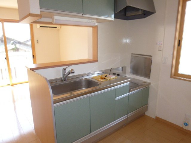 倉敷市児島小川４丁目のアパートのキッチン|キッチン