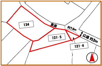 【区画図】 | 沖縄市池原1丁目（104.66坪）