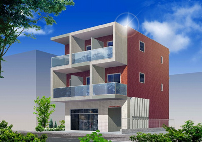 【外観パース】 | ソレイユ鶴見中央