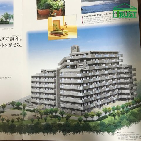 リベール明石WESTの外観パース