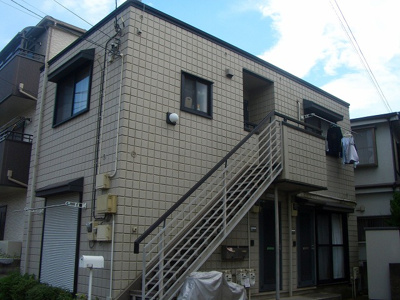 【外観】 | プチハイツ・ミキ | プチハイツ・ミキ　軽量鉄骨造2階建て