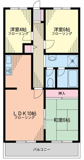 【間取り】 | ファインコート黒川