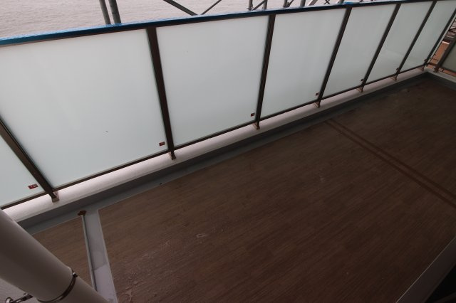 スカイ・シーフロント塩屋のバルコニー