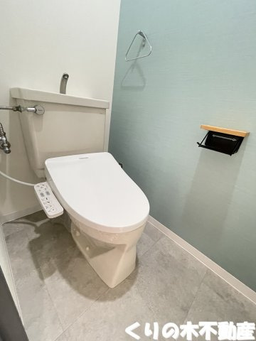 【トイレ】 | ヴィラクラマス | 落ち着いた色調のトイレです