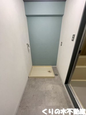 【設備】 | ヴィラクラマス | 室内洗濯機置き場