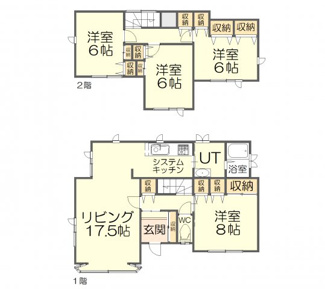【間取り】 | 金山3-1　戸建て