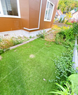 【庭】 | 金山3-1　戸建て | LDKの横あたりに広がるお庭