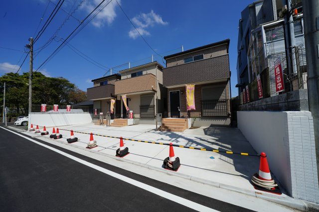 保土ヶ谷区常盤台全３棟　新築戸建【成約】の外観