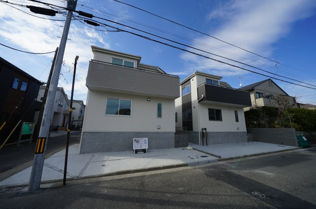 保土ヶ谷区狩場町　全2棟新築一戸建て【成約】の外観