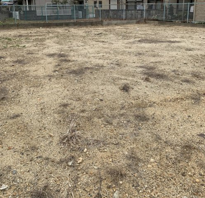 【外観】 | 堺市東区中茶屋　建築条件なし　【売土地】 | 現況更地となっております。