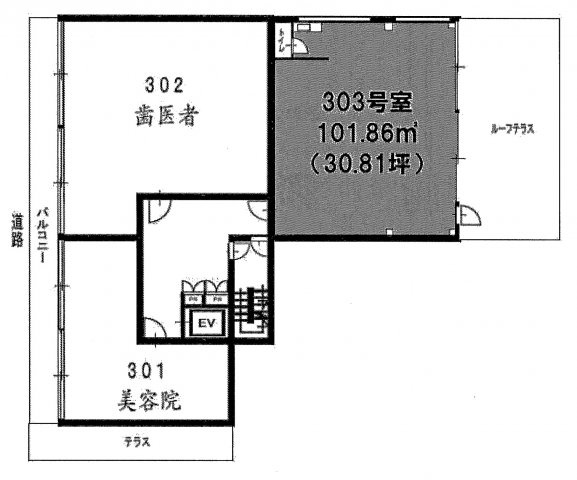 一石屋ビルの間取り