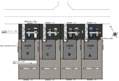 【区画図】 | フローラはたら | 配置図