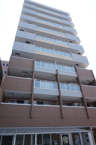 ドルチェヴィータ難波南　BRAVI不動産の外観|【ドルチェヴィータ難波南】落ち着いた雰囲気の外観です