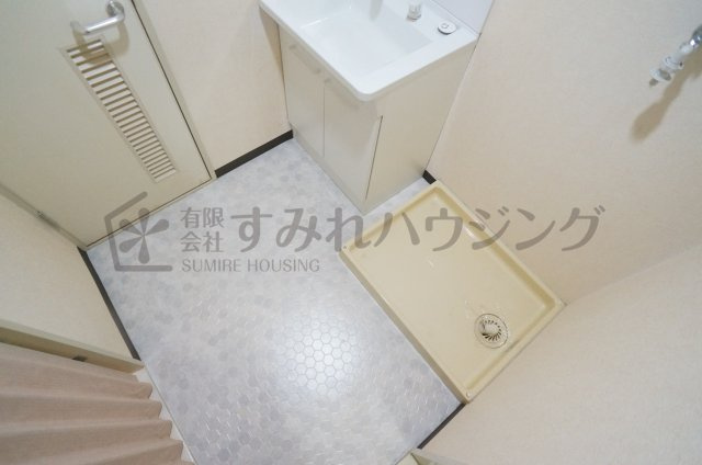 マンションボナミ田中の洗面所