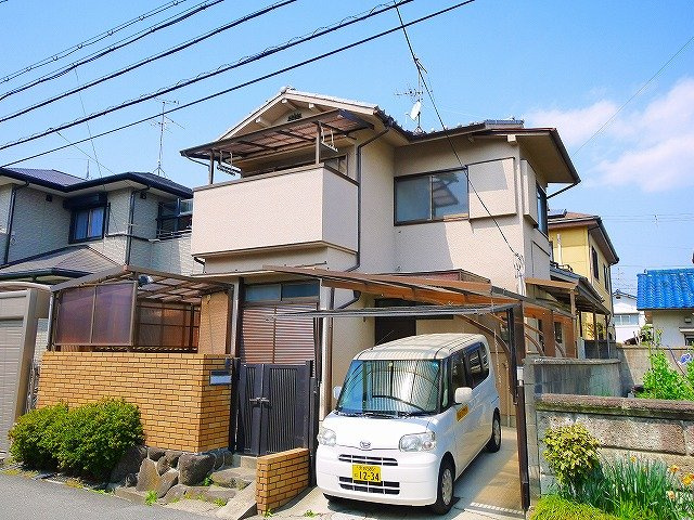 秋篠三和町竹田邸貸家の外観|外観です