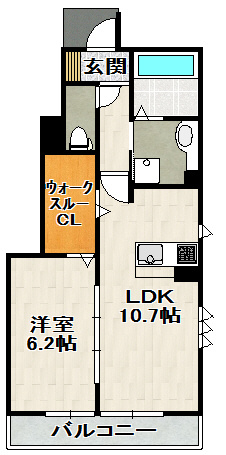 ニューレセンテカントリーの間取り