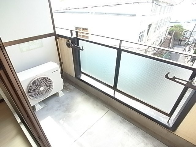 ハイツイフのバルコニー