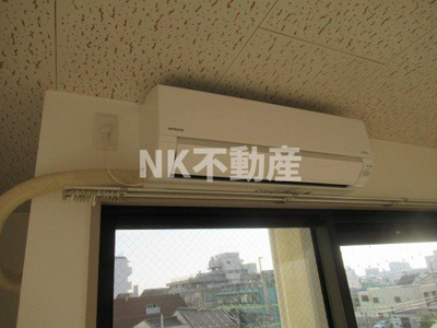 【設備】 | メゾン朝日小阪　（河内小阪） | エアコン付きです