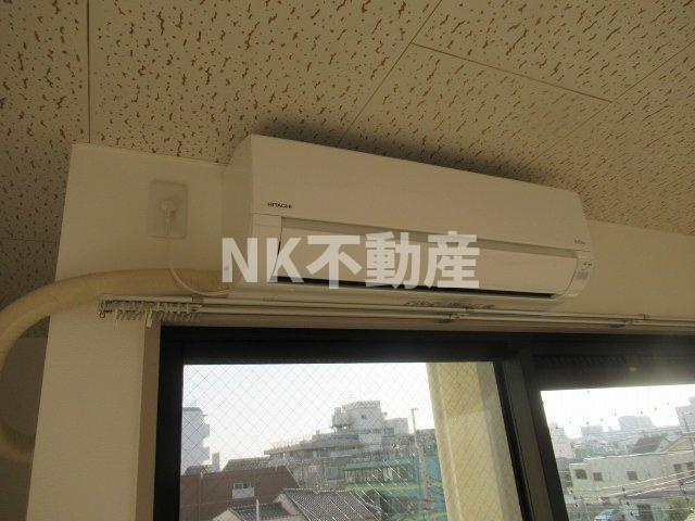 【設備】 | メゾン朝日小阪　（河内小阪） | エアコン付きです