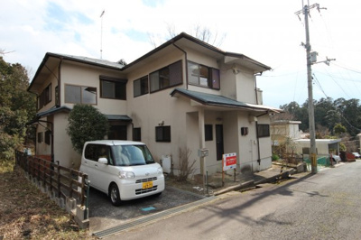 【外観】 | 大津市和邇北浜619-8　二世帯中古戸建、近隣土地付 | 外観別角度