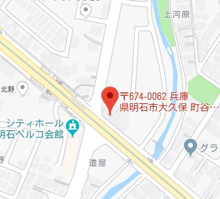 グランドシャトー西明石　3階の地図|大久保南小学校、大久保中学校