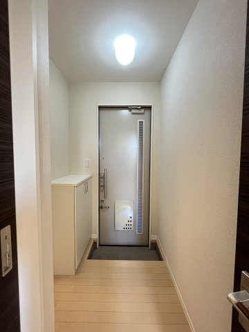 ボンヌ・シャンス　A棟の玄関