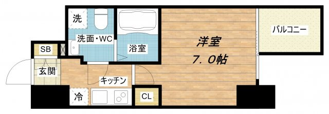 【間取り】 | APRILE南森町