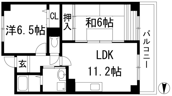 【間取り】 | ファミリアル門戸