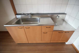 【キッチン】 | エスポアールSⅡ | きれいなキッチンです