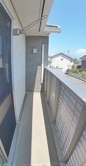 Mel-court（メルコート）のバルコニー