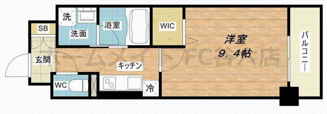 【間取り】 | アルモニー都島内代