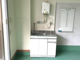 【キッチン】 | 久保田ビル | 流し台・給湯機付き