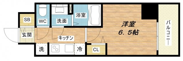 【間取り】 | プレサンス　梅田北　ディア