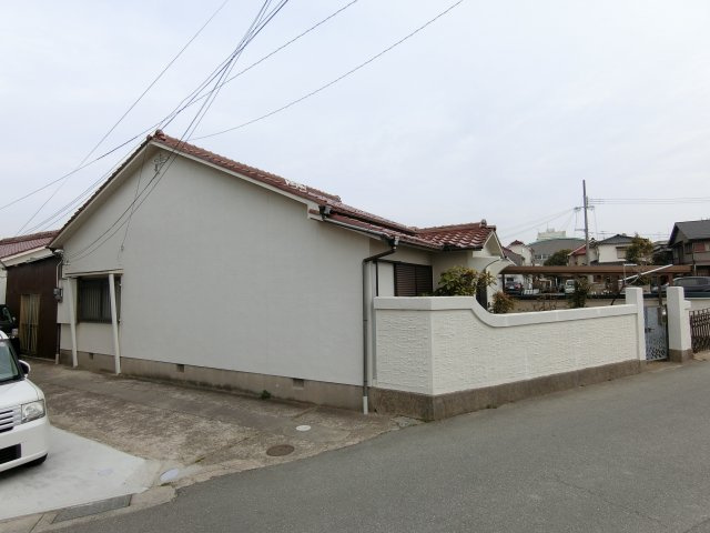 明石市藤江土地の前面道路含む現地写真|南向きで　眺望よし