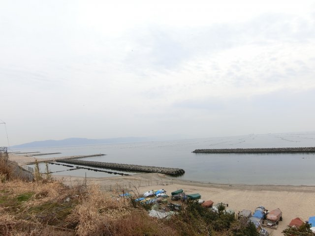 明石市藤江土地の展望|物件からの眺望　淡路島　明石大橋　海　見えます
