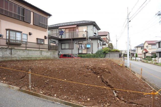 八千代市八千代台南２丁目　土地　南東×南西の角地　建築条件なしの外観